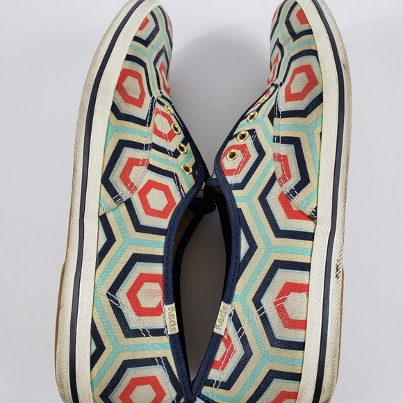 Kate Spade Keds in graphic print size 8 - Picture 5 of 7